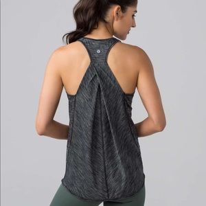 Dark Heathered Grey Lululemon Essential Tank!